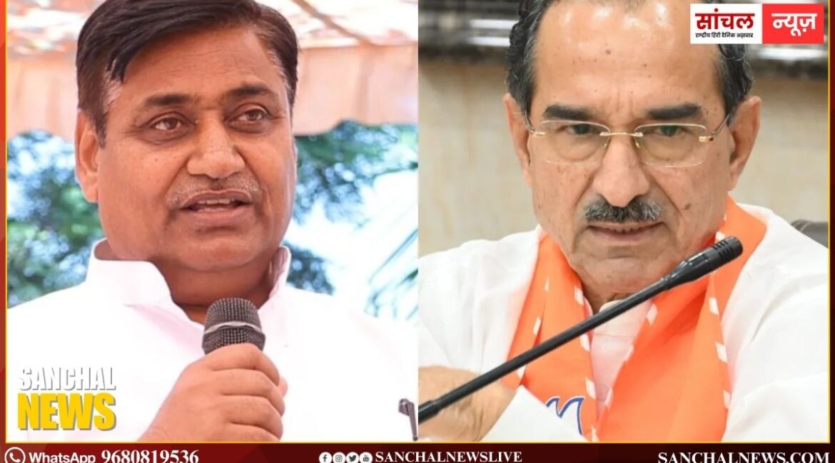 राजस्थान में SIR को लेकर सियासत; कांग्रेस ने BJP पर वोट चोरी और पंचायत चुनाव टालने का लगाया आरोप, BJP ने कांग्रेस को ही असली वोट चोर बताया, कांग्रेस ने निगरानी के लिए बनाए 51 हजार बीएलए राजस्थान में SIR को लेकर सियासत; कांग्रेस ने BJP पर वोट चोरी और पंचायत चुनाव टालने का लगाया आरोप, BJP ने कांग्रेस को ही असली वोट चोर बताया, कांग्रेस ने निगरानी के लिए बनाए 51 हजार बीएलए