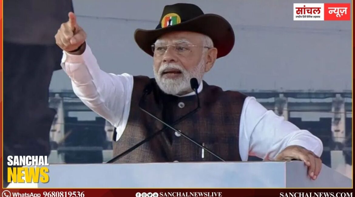 प्रधानमंत्री नरेंद्र मोदी ने राष्ट्रीय एकता दिवस के मौके पर कांग्रेस पर हमला; ‘कांग्रेस की वजह से पाक के कब्जे में गया कश्मीर का हिस्सा