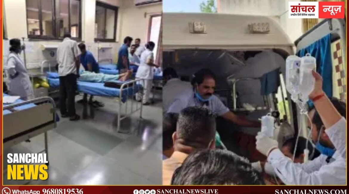 रावतभाटा में हैवी वॉटर प्लांट में गैस लीकेज, बंद पड़े कम्प्रेशर से गैस लीकेज के चलते हादसा, 4 मजदूर घायल; मचा हड़कंप रावतभाटा में हैवी वॉटर प्लांट में गैस लीकेज, बंद पड़े कम्प्रेशर से गैस लीकेज के चलते हादसा, 4 मजदूर घायल; मचा हड़कंप