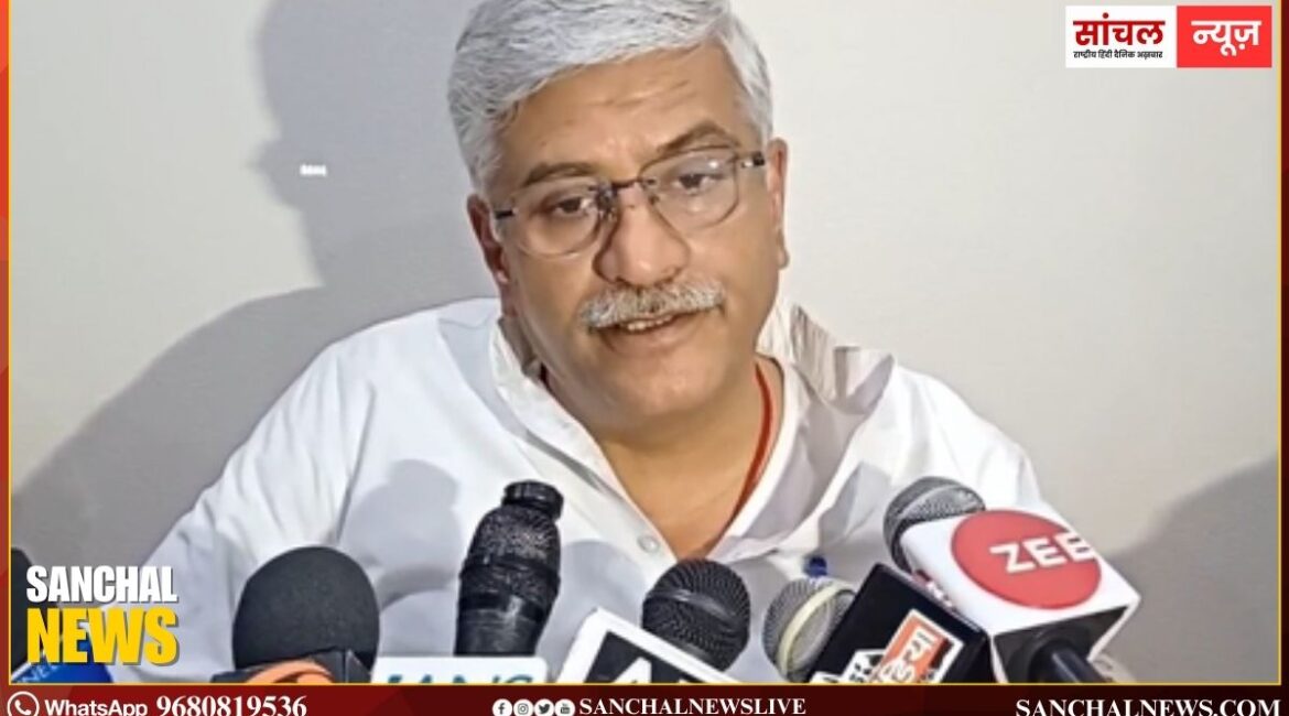 बिहार की जनता पूरी तरह से सुशासन और विकास के साथ, कांग्रेस और राजद के नेता भ्रम फैला रहे हैं, जबकि जनता सब जानती- केंद्रीय मंत्री गजेंद्र सिंह शेखावत