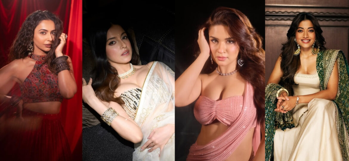 Celebs Diwali Look: दिवाली पर ‘पटाखा’ बनीं बॉलीवुड हसीनाएं, रश्मिका से कृति तक ने सज-धजकर शेयर की तस्वीरें