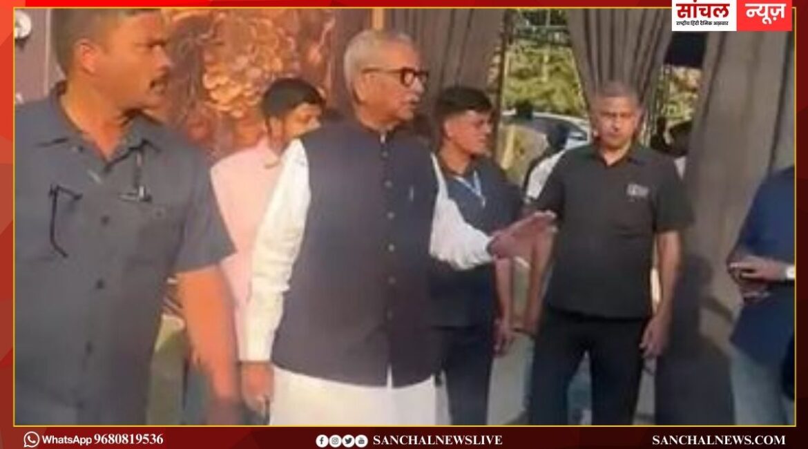 सिक्किम के राज्यपाल ओम माथुर की पौती की शादी में 5 हैलीपेड, आज अमित शाह, राजनाथ सिंह और राज्यपालों का जमावड़ा