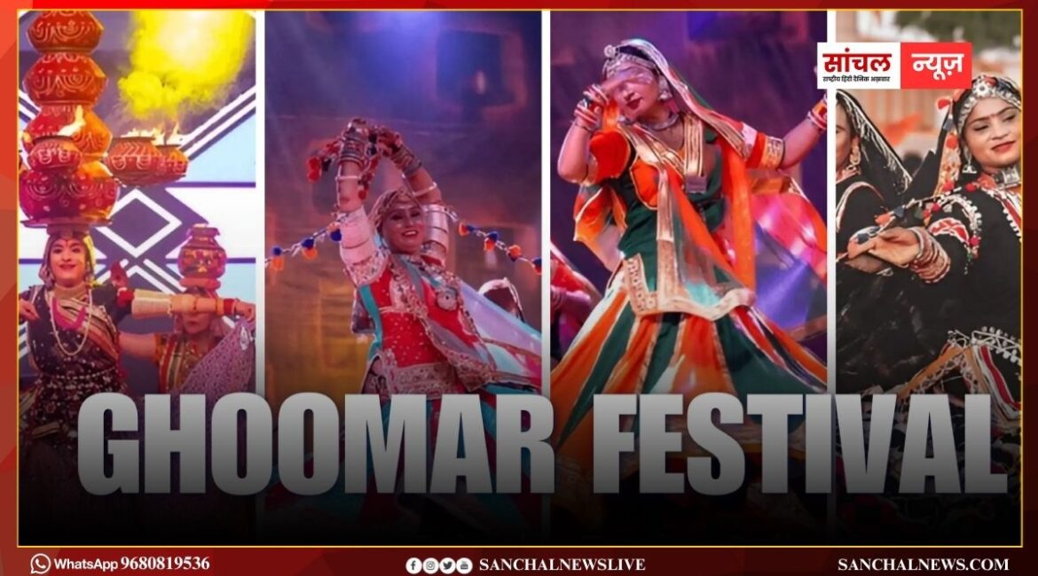 6100 महिलाओं ने एक साथ दी घूमर परफॉर्मेंस; सांस्कृतिक कार्यक्रमों में जनभागीदारी बढ़ाने पर फोकस