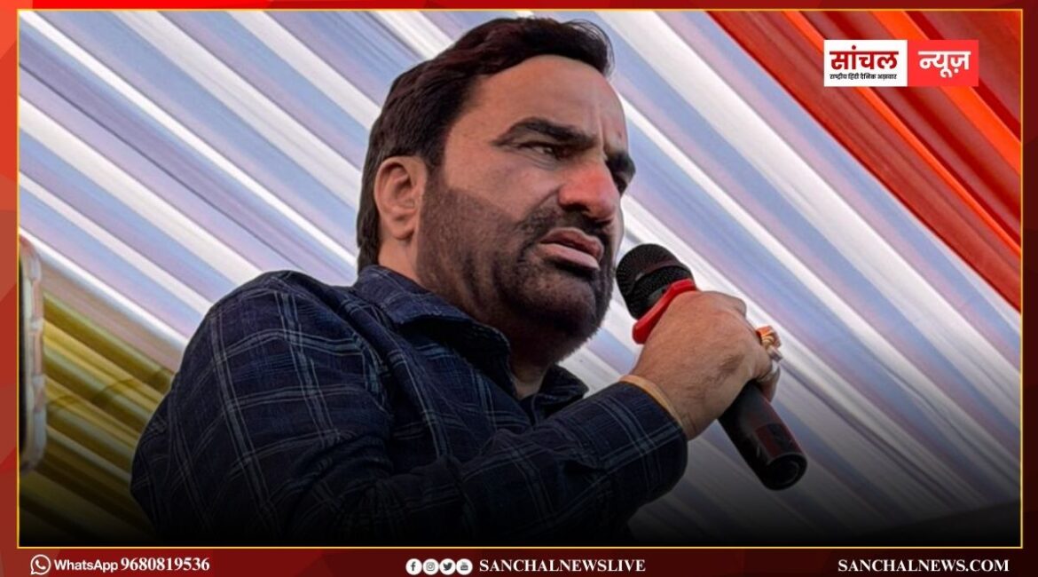 नरेश मीणा की रैली में बेनीवाल ने बीजेपी और कांग्रेस पर जमकर निशाना साधा; भजनलाल को सीएम बनाने में हमारा रोल