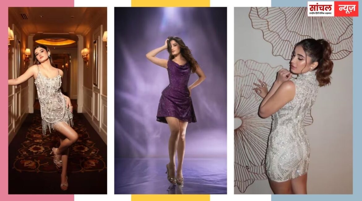 न्यू ईयर पार्टी में हर कोई ग्लैमरस दिखना चाहता है. ऐसे में बॉलीवुड एक्ट्रेस राशा थडानी के ये लुक्स