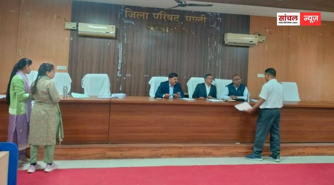 पाली जिला परिषद् सभागार में एक दिवसीय शिविर का आयोजन, आगामी जनगणना-2027 के लिए राजस्व ग्राम एवं नगर सूचियों को अन्तिम रूप