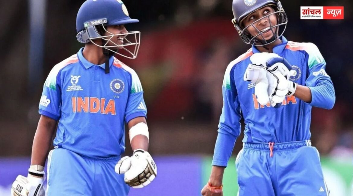 अंडर-19 विश्व कप : अफगानिस्तान को सात विकेट से हराकर फाइनल में पहुंचा भारत, आरोन जॉर्ज का शतक अंडर-19 विश्व कप : अफगानिस्तान को सात विकेट से हराकर फाइनल में पहुंचा भारत, आरोन जॉर्ज का शतक