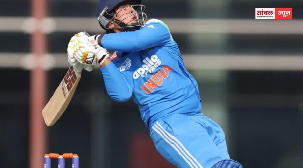 IND vs AFG Semi-Final: वैभव सूर्यवंशी की ताबड़तोड़ बल्लेबाजी, अफगानिस्तान का 311 रन का लक्ष्य लगा बौना IND vs AFG Semi-Final: वैभव सूर्यवंशी की ताबड़तोड़ बल्लेबाजी, अफगानिस्तान का 311 रन का लक्ष्य लगा बौना