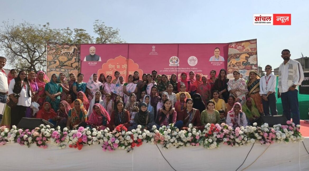 राजसखी मेला पालीः रायपुर ब्लॉक की महिलाओं के आगमन से, बिक्री का आंकड़ा बढ़ा, 7 दिवसीय मेले का आज समापन