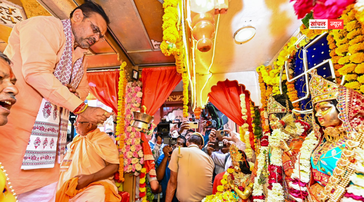 भजनलाल शर्मा ने जोधपुर में श्री राम दरबार की पूजा कर प्रदेश की सुख-समृद्धि एवं खुशहाली की कामना