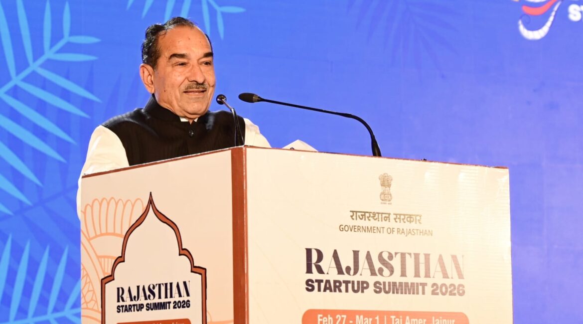 राजस्थान सीसाइड स्टार्टअप समिट 2026, देश और दुनिया की भलाई के समाधान खोजें स्टार्टअप, राज्यसभा सांसद श्री मदन राठौड़